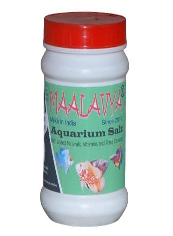 Maalavya Aquarium Salt for Fish Tanks Added Minerals, Vitamins and Trace Elements 400 GM - Image 1